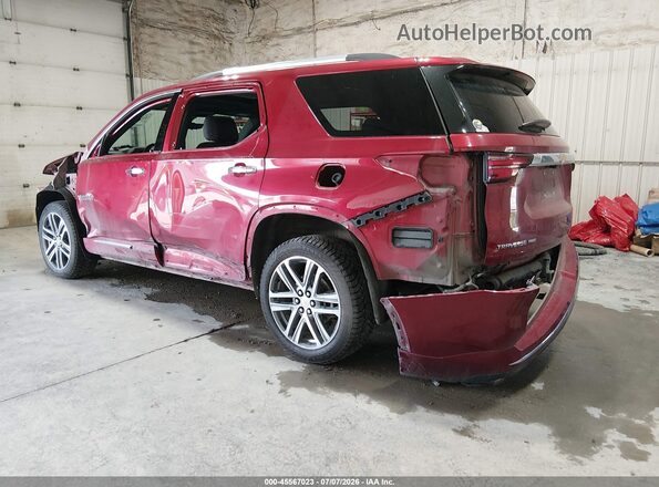 1GNEVNKW9PJ225762 2023 CHEVROLET TRAVERSE Red Rear left