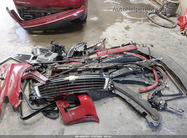 1GNEVNKW9PJ225762 2023 CHEVROLET TRAVERSE Red Instrument cluster view