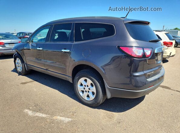 1GNKRFED2HJ149407 2017 CHEVROLET TRAVERSE Gray Tył lewy