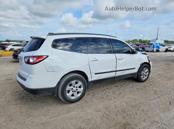 1GNKRFED9HJ271875 2017 CHEVROLET TRAVERSE White Trasero derecho