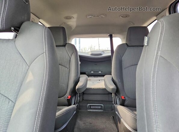 1GNKRGKD1HJ261450 2017 CHEVROLET TRAVERSE Black Widok tylnych siedzeń