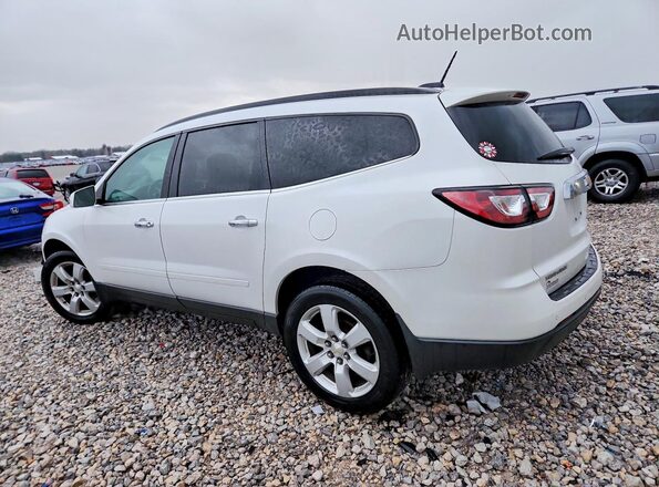 1GNKRGKD1HJ268527 2017 CHEVROLET TRAVERSE Белый Задняя левая четверть