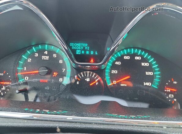 1GNKRGKD5GJ131993 2016 CHEVROLET TRAVERSE Черный Вид щитка приборов