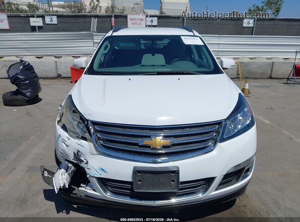 1GNKRGKD5HJ308317 2017 CHEVROLET TRAVERSE White Вид щитка приладів