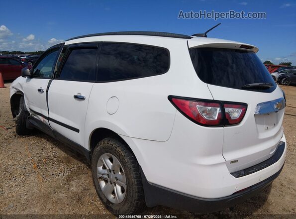 1GNKVFED2GJ191635 2016 CHEVROLET TRAVERSE White Trasero izquierdo
