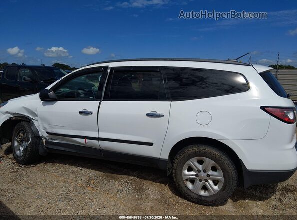 1GNKVFED2GJ191635 2016 CHEVROLET TRAVERSE White Vista interior de 360 grados