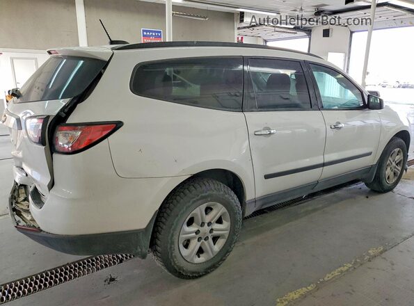 1GNKVFED2HJ341180 2017 CHEVROLET TRAVERSE White უკანა მარჯვენა