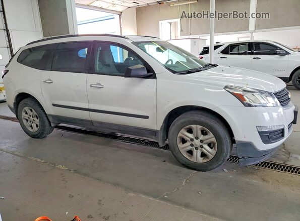 1GNKVFED2HJ341180 2017 CHEVROLET TRAVERSE White წინა მარჯვენა