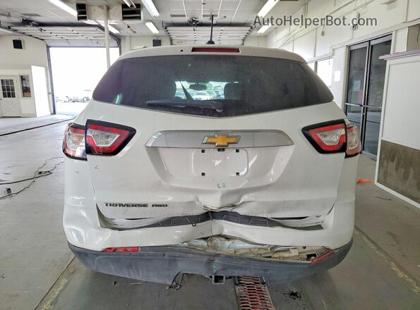 1GNKVFED2HJ341180 2017 CHEVROLET TRAVERSE White უკანა ხედი