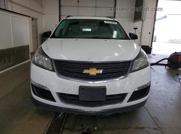 1GNKVFED2HJ341180 2017 CHEVROLET TRAVERSE White წინა ხედი