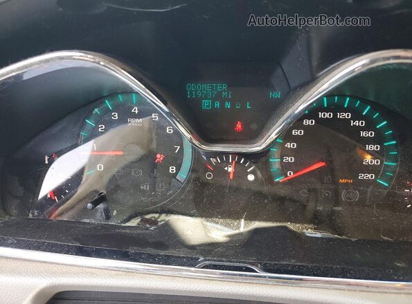 1GNKVFED4HJ144656 2017 CHEVROLET TRAVERSE Charcoal Instrument cluster view