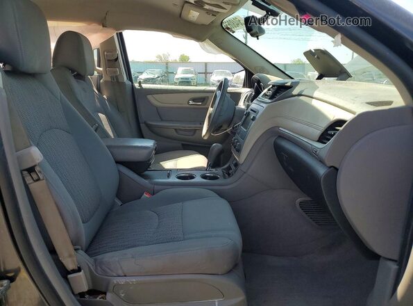 1GNKVFED4HJ144656 2017 CHEVROLET TRAVERSE Charcoal Front interior view