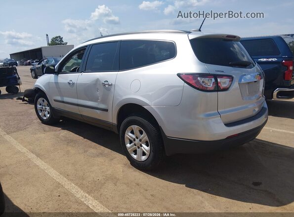 1GNKVFED8HJ264413 2017 CHEVROLET TRAVERSE Серебряный Задняя левая четверть