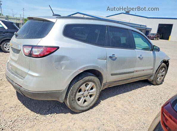 1GNKVFEDXHJ330010 2017 CHEVROLET TRAVERSE Silver Rear right