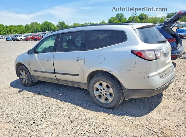 1GNKVFEDXHJ330010 2017 CHEVROLET TRAVERSE Silver Rear left