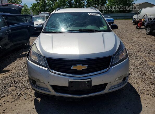 1GNKVFEDXHJ330010 2017 CHEVROLET TRAVERSE Silver Front view
