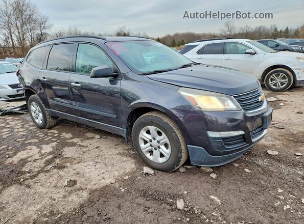 1GNKVFKD0HJ107656 2017 CHEVROLET TRAVERSE Charcoal Передня права чверть