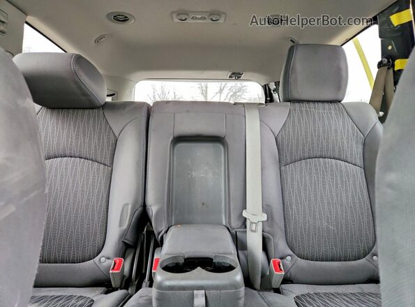 1GNKVFKD0HJ107656 2017 CHEVROLET TRAVERSE Charcoal Вид задніх сидінь