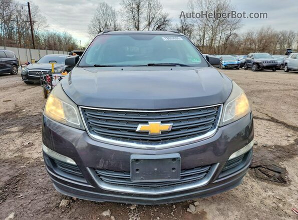1GNKVFKD0HJ107656 2017 CHEVROLET TRAVERSE Charcoal Вид спереду