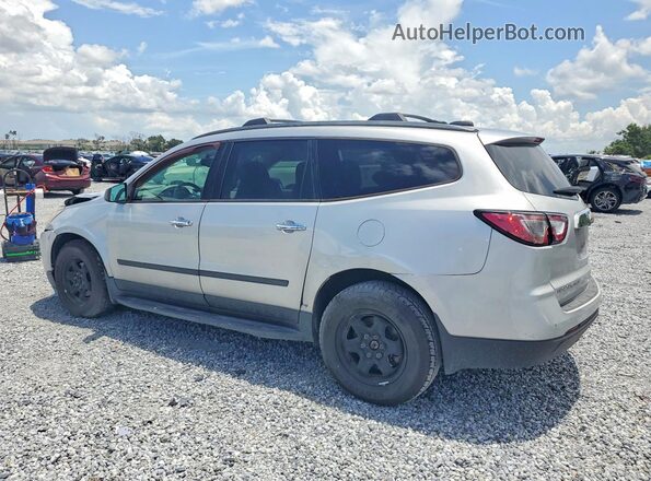 1GNKVFKD3HJ253906 2017 CHEVROLET TRAVERSE Silver Задня ліва чверть