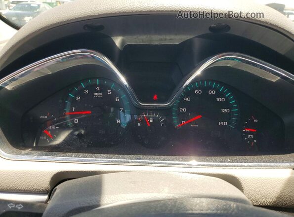 1GNKVFKD3HJ253906 2017 CHEVROLET TRAVERSE Silver Вид щитка приладів