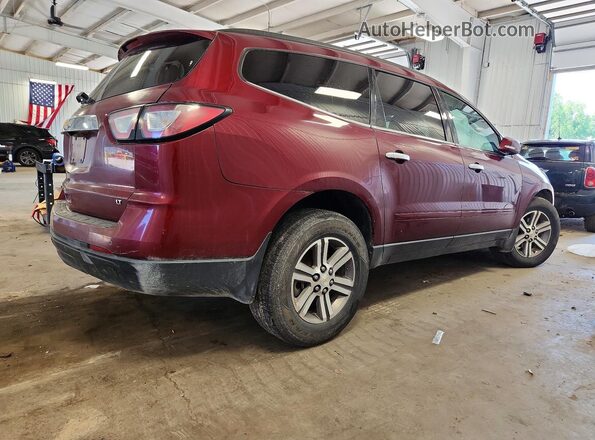1GNKVGKD0HJ139710 2017 CHEVROLET TRAVERSE Burgundy Задня права чверть