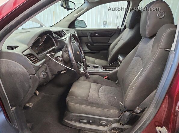 1GNKVGKD0HJ139710 2017 CHEVROLET TRAVERSE Burgundy Вид салону спереду