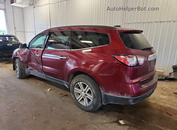 1GNKVGKD0HJ139710 2017 CHEVROLET TRAVERSE Burgundy Задня ліва чверть