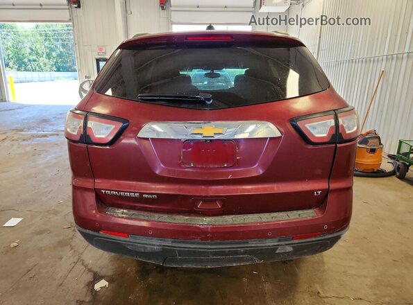 1GNKVGKD0HJ139710 2017 CHEVROLET TRAVERSE Burgundy Вид ззаду