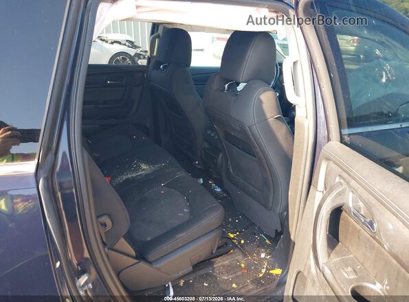 1GNKVGKD1GJ136412 2016 CHEVROLET TRAVERSE Blue Widok naklejki z numerem VIN