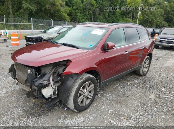 1GNKVGKD1GJ232461 2016 CHEVROLET TRAVERSE Maroon Front left