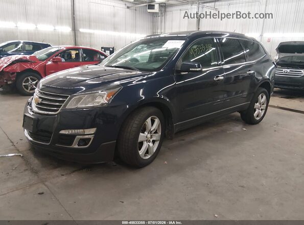 1GNKVGKD2GJ110479 2016 CHEVROLET TRAVERSE Dark Blue Առջևի ձախ երեք քառորդ տեսարան