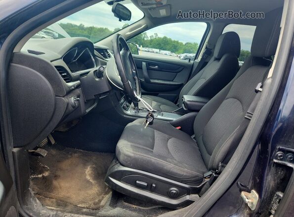 1GNKVGKD2GJ267994 2016 CHEVROLET TRAVERSE Blue Front interior view