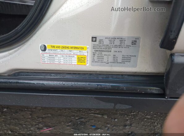 1GNKVGKD2GJ303246 2016 CHEVROLET TRAVERSE Champagne Вид подкапотного пространства