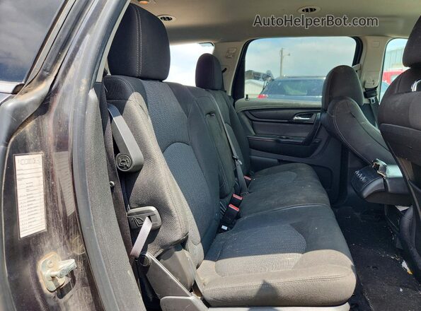 1GNKVGKD2GJ342824 2016 CHEVROLET TRAVERSE Charcoal Rear interior view