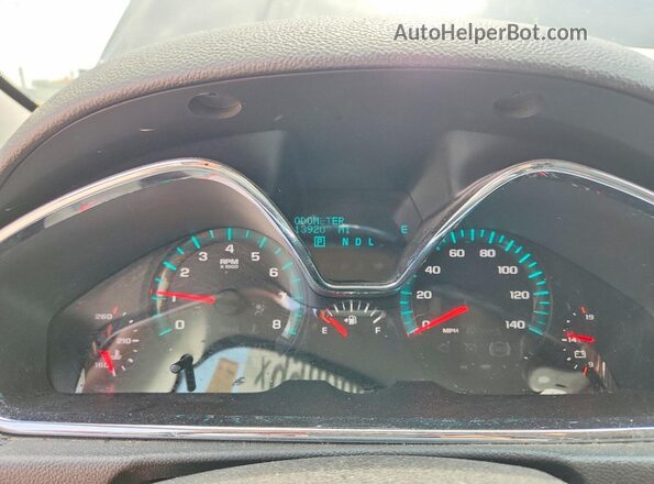 1GNKVGKD2GJ342824 2016 CHEVROLET TRAVERSE Charcoal Instrument cluster view