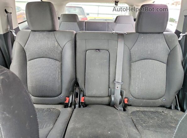 1GNKVGKD2GJ342824 2016 CHEVROLET TRAVERSE Charcoal Rear seats view