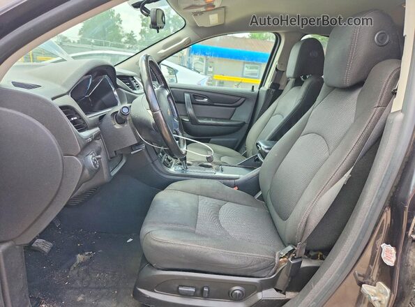 1GNKVGKD2GJ342824 2016 CHEVROLET TRAVERSE Charcoal Front interior view