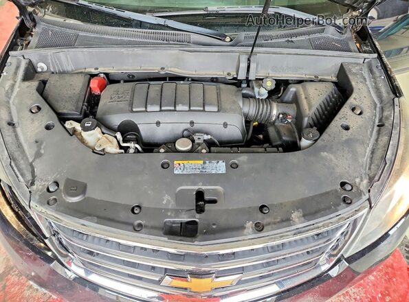 1GNKVGKD2HJ112170 2017 CHEVROLET TRAVERSE Black Շարժիչի բաժամունքի տեսք