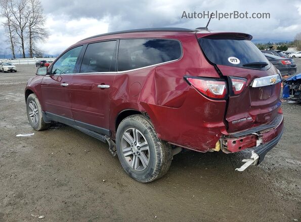 1GNKVGKD2HJ259251 2017 CHEVROLET TRAVERSE Red უკანა მარცხენა