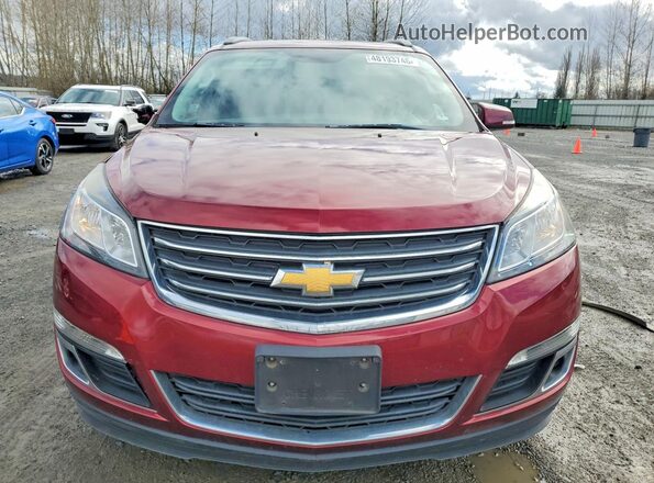 1GNKVGKD2HJ259251 2017 CHEVROLET TRAVERSE Red წინა ხედი