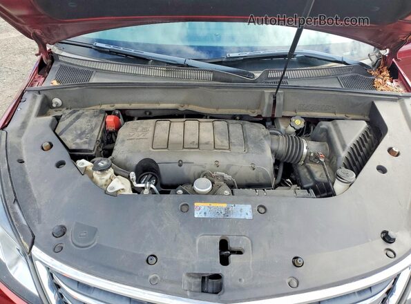 1GNKVGKD2HJ259251 2017 CHEVROLET TRAVERSE Red ძრავის განყოფილების ხედი