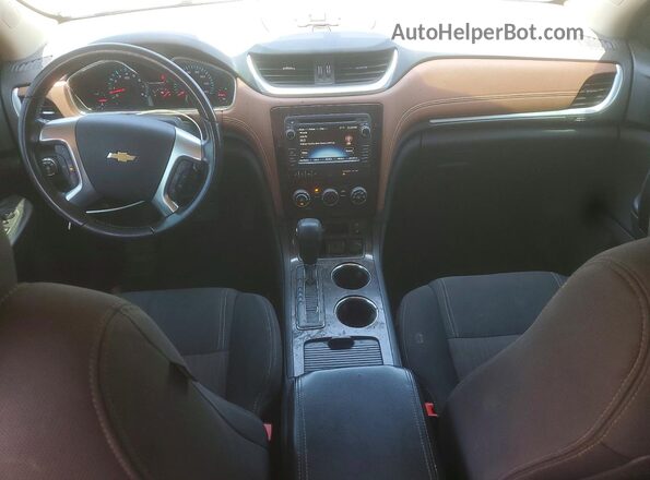1GNKVGKD2HJ313390 2017 CHEVROLET TRAVERSE Black წინა პანელის ხედი