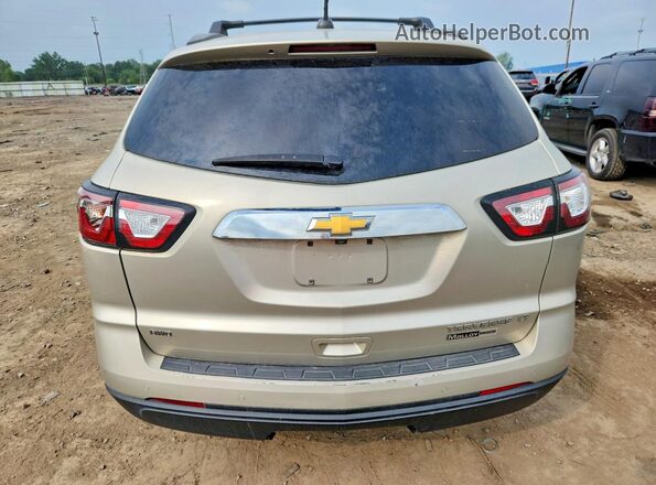1GNKVGKD3GJ220618 2016 CHEVROLET TRAVERSE Beige Vista trasera