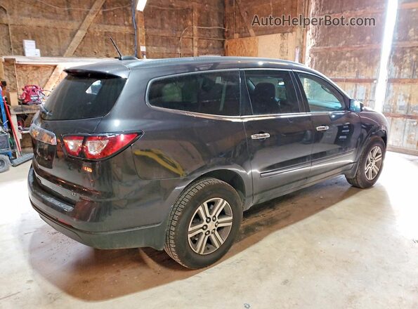 1GNKVGKD4HJ153268 2017 CHEVROLET TRAVERSE Black უკანა მარჯვენა