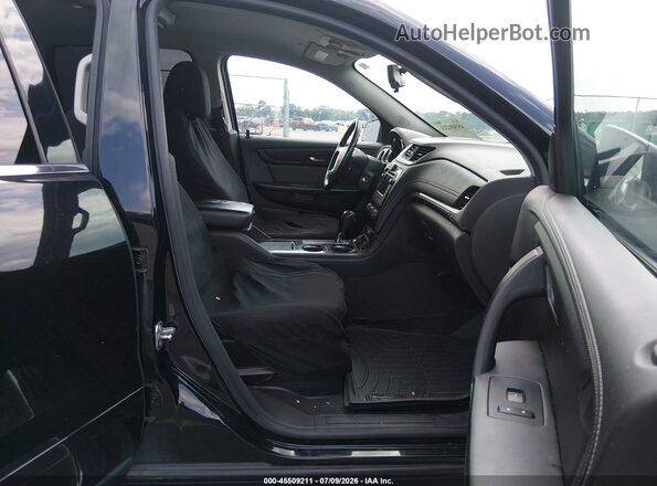 1GNKVGKD4HJ197948 2017 CHEVROLET TRAVERSE Black Widok wnętrza z przodu