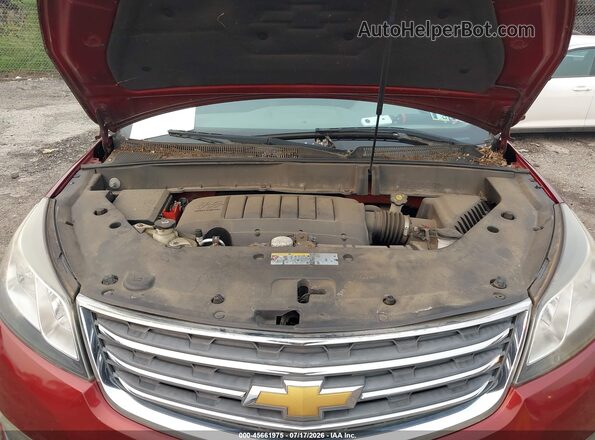 1GNKVGKD5GJ235363 2016 CHEVROLET TRAVERSE Burgundy Rear view