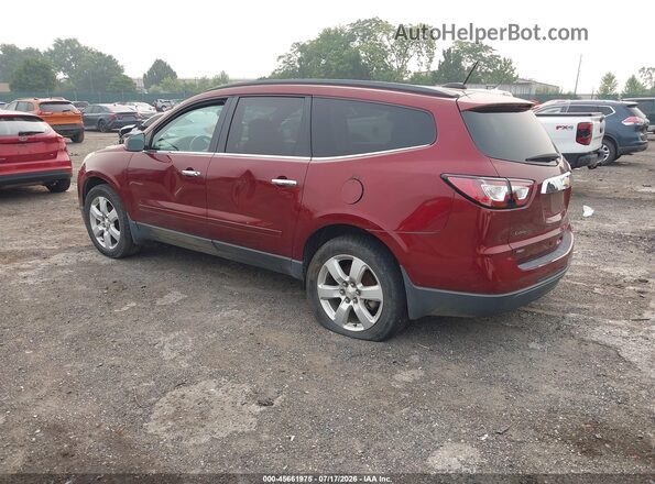 1GNKVGKD5GJ235363 2016 CHEVROLET TRAVERSE Burgundy Rear left