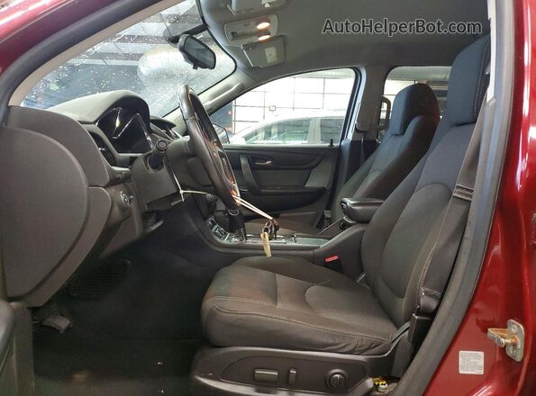 1GNKVGKD6GJ224596 2016 CHEVROLET TRAVERSE Maroon Widok wnętrza z przodu