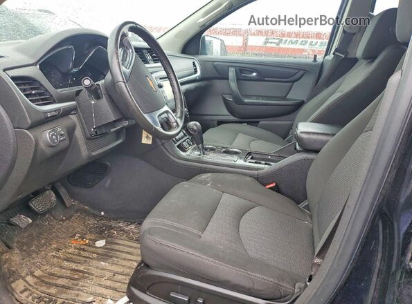 1GNKVGKD6GJ285740 2016 CHEVROLET TRAVERSE Black Вид салону спереду